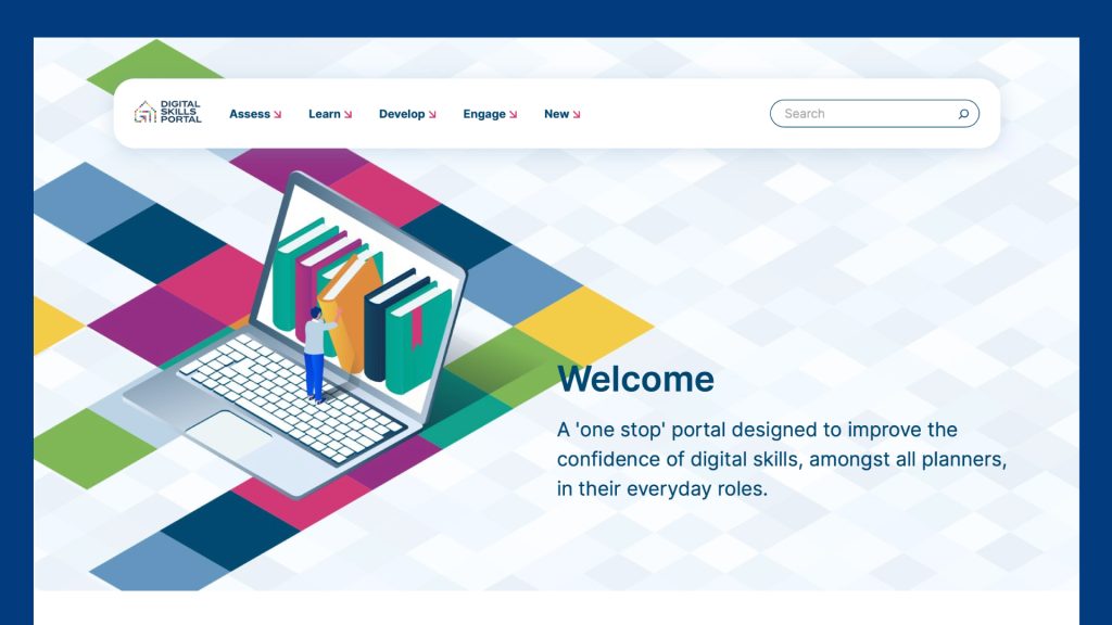 A screenshot of the RTP - Digital Skills Portal
